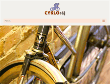 Tablet Screenshot of cykloraj.com
